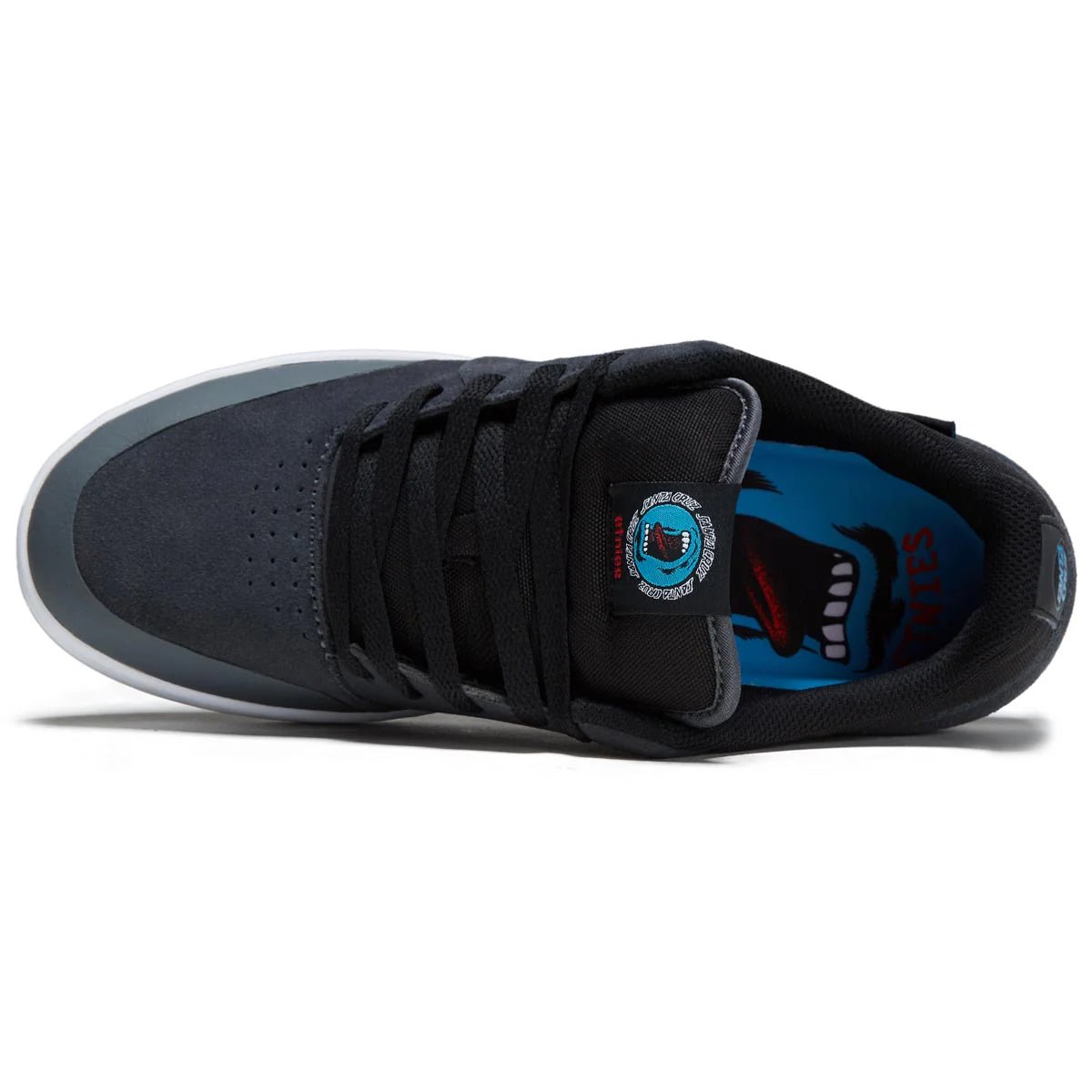 Etnies Kids Marana x Santa Cruz (Grey/Black/Blue) - Shoes - Kids Shoes