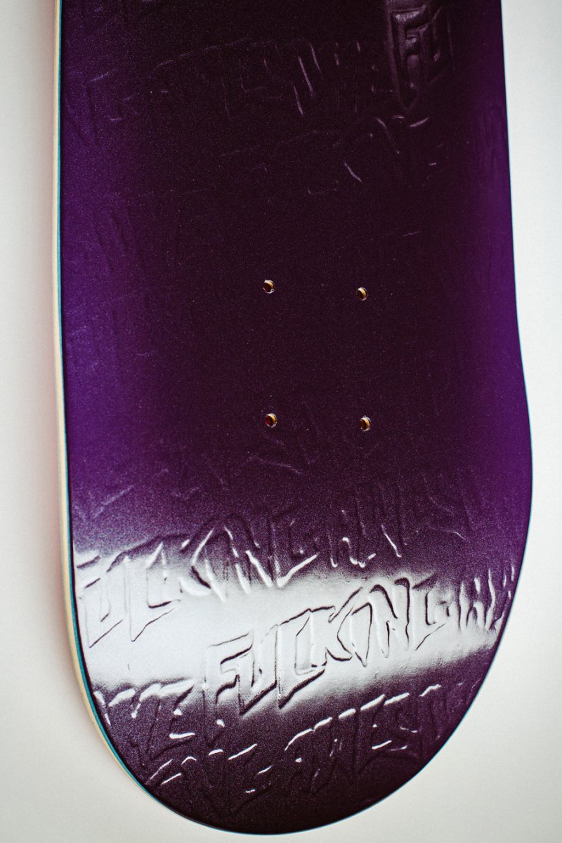 FA Embossed Phantom Purple 8.18" Deck - Skateboard - Decks