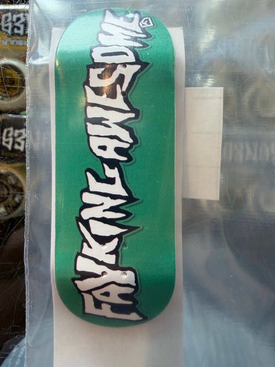 FAYMUS x DK - FA Green 34mm Fingerboard Deck - Fingerboard - FB Decks