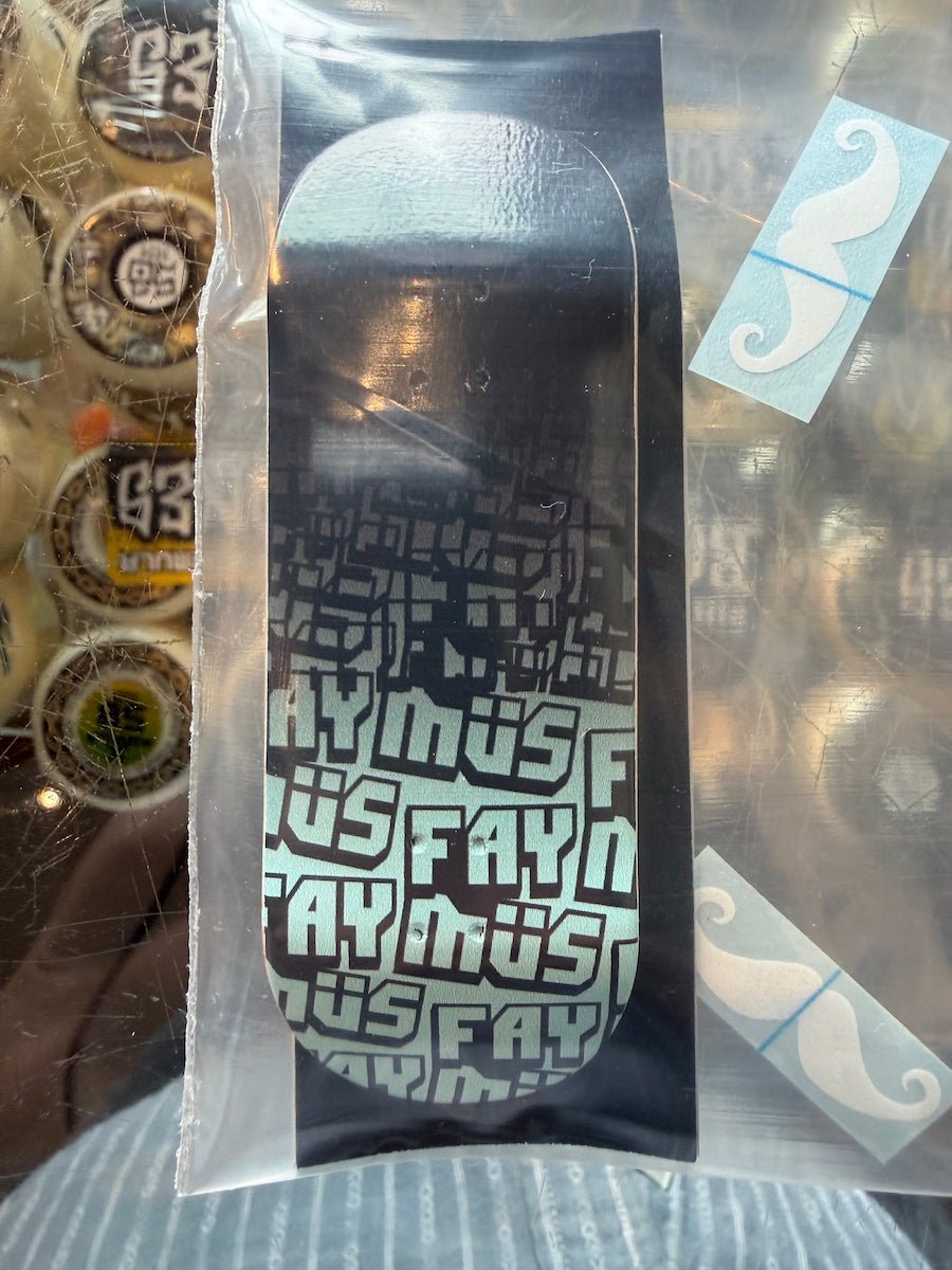 FAYMUS x DK - Torq Fade 34mm Fingerboard Deck - Fingerboard - FB Decks