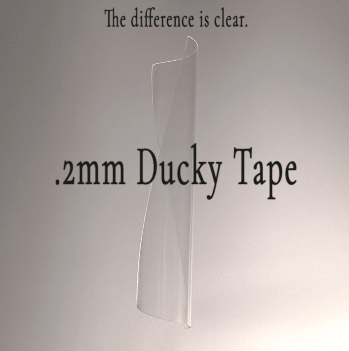Flatface Crystal Clear Ducky Fingerboard Griptape Single Sheet - Fingerboard - FB Accessories