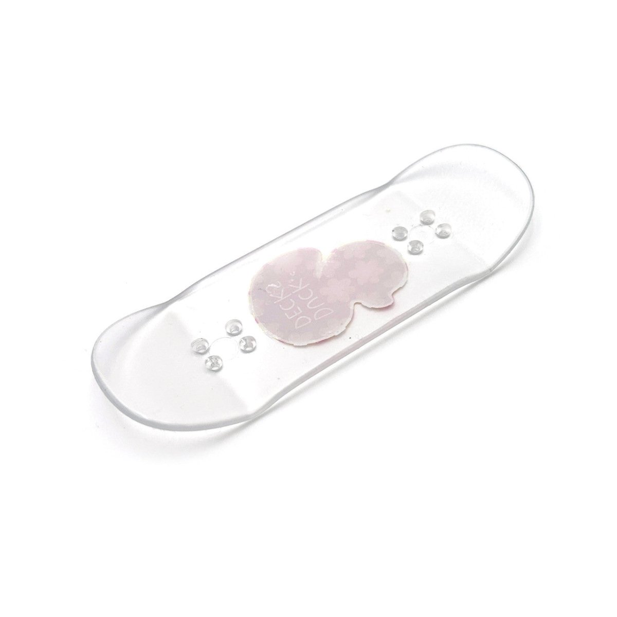 Flatface Crystal Pink Duck 34mm (Runner Steep) Deck - Fingerboard - FB Decks