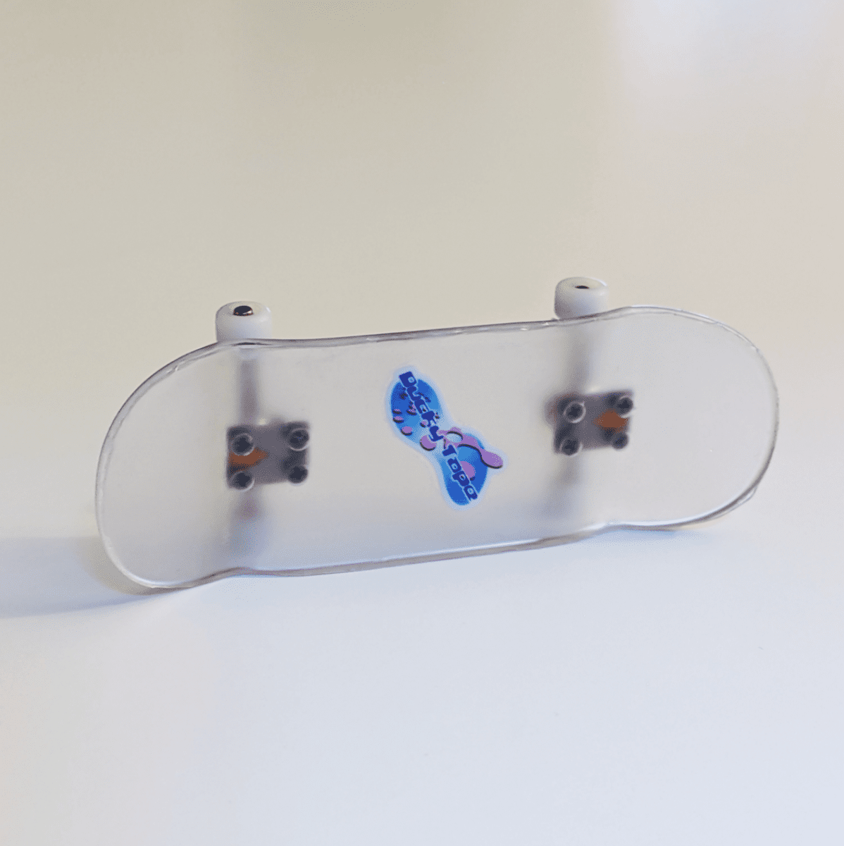 Flatface Frosty Ducky FB Griptape single sheet (Clear) - Fingerboard - FB Accessories