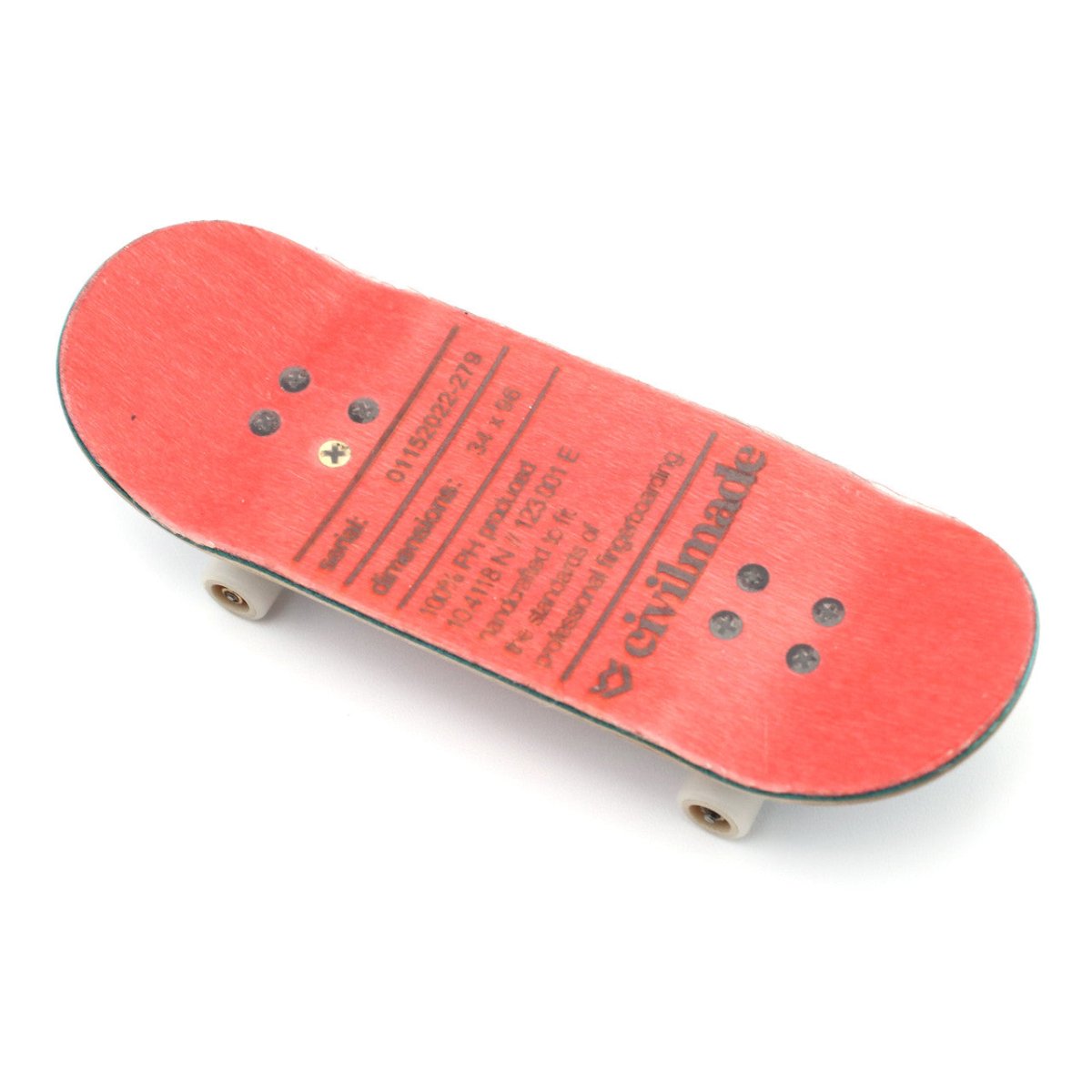 Flatface Frosty Ducky FB Griptape single sheet (Clear) - Fingerboard - FB Accessories