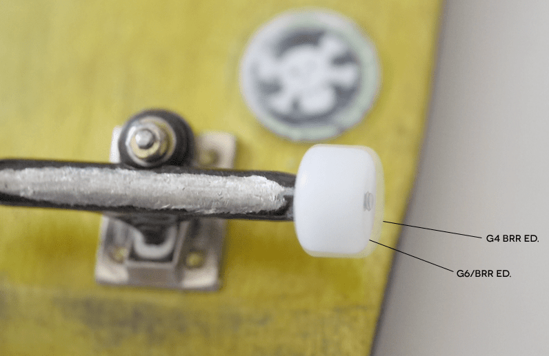 Flatface G4 - D White Wheels - Fingerboard - FB Wheels