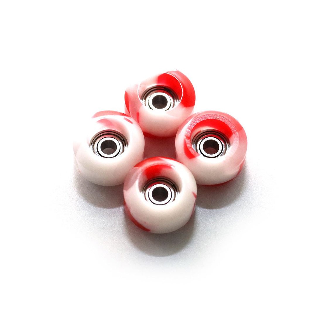 Flatface G7-1 Street Shape Candy Swirl Fingerboard Wheels - Fingerboard - FB Wheels