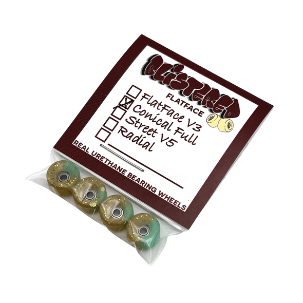Flatface x Blistered Urethane Conical Wheels (Desert Oasis) - Fingerboard - FB Wheels