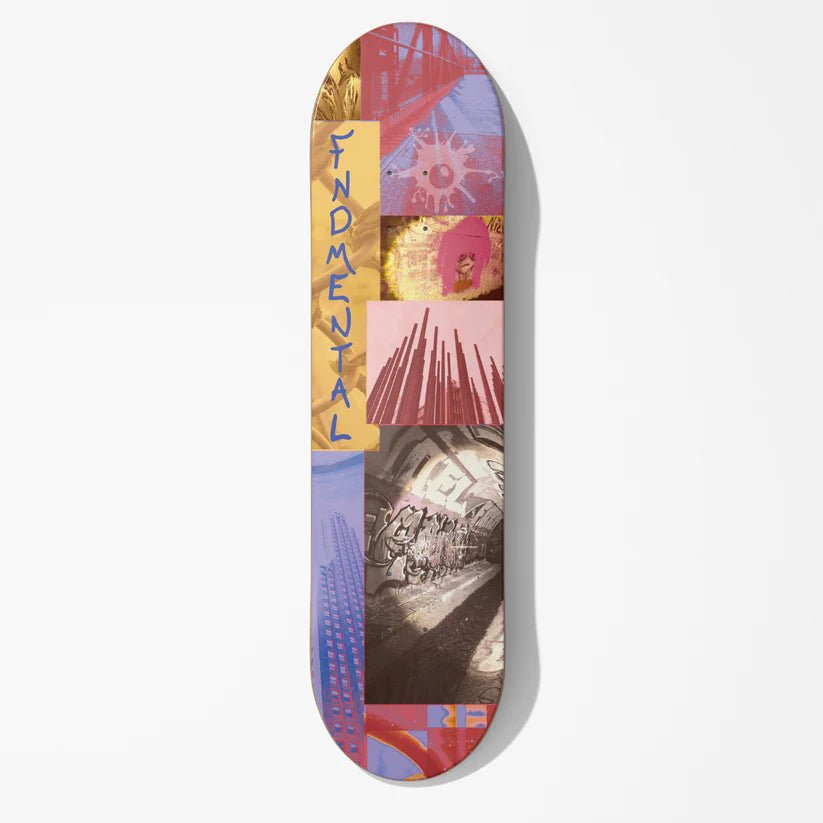 Fndmental Collage 1.0 Deck 8.38" - Skateboard - Decks