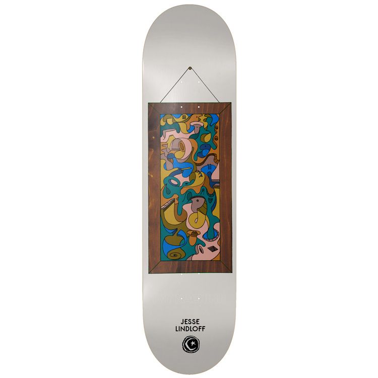 Foundation Lindloff Abstract 8.25 Deck - Skateboard - Decks