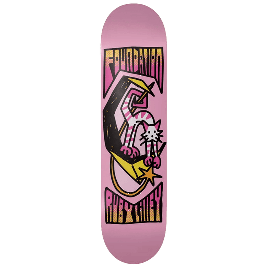 Foundation Ruby Lilley Cat & Moon 8.0" Skateboard Deck - Skateboard - Decks