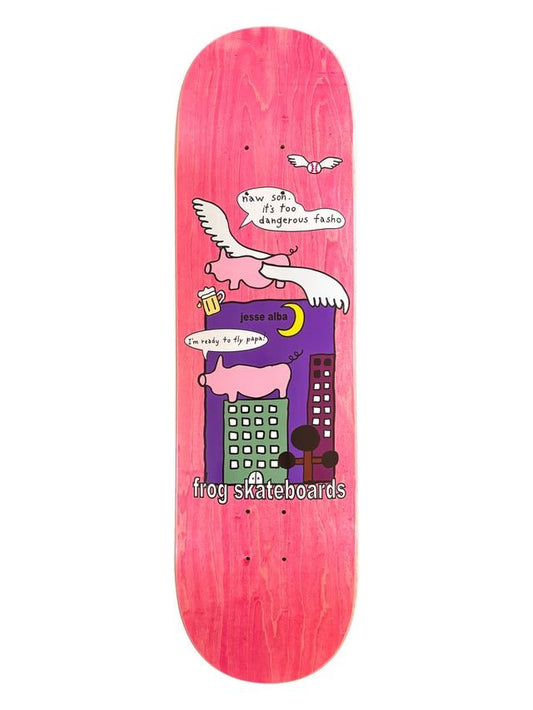 Frog Papa Knows Best (Alba) 8.38 Deck - Skateboard - Decks