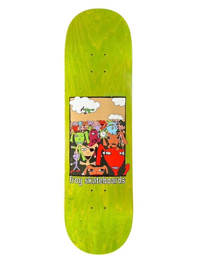 Frog Party Monster (Gallaher) 8.5 Deck - Skateboard - Decks