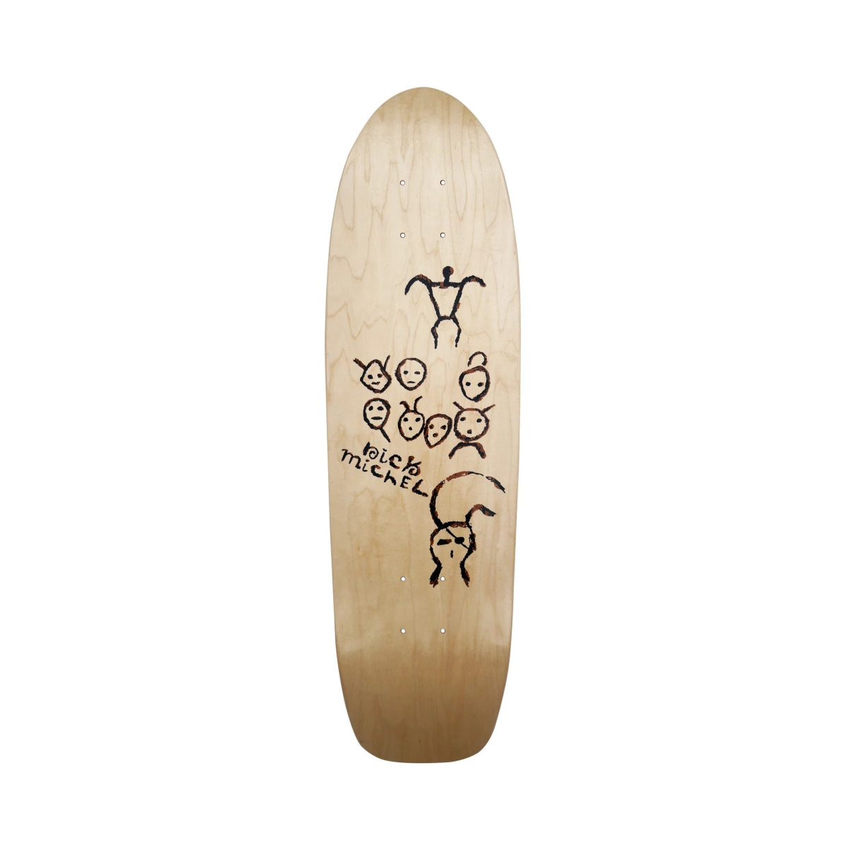 Frog Petroglyphs Deck (Nick Michel) - 8.25" - Skateboard - Decks