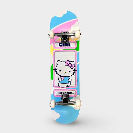 Girl Carroll Hello Kitty 8.0" Skateboard Complete - Skateboard - Completes