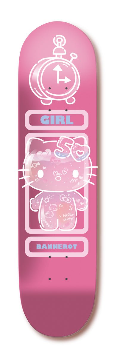 GIRL - Hello Kitty 50th - BANNEROT 8.0 - Skateboard - Decks