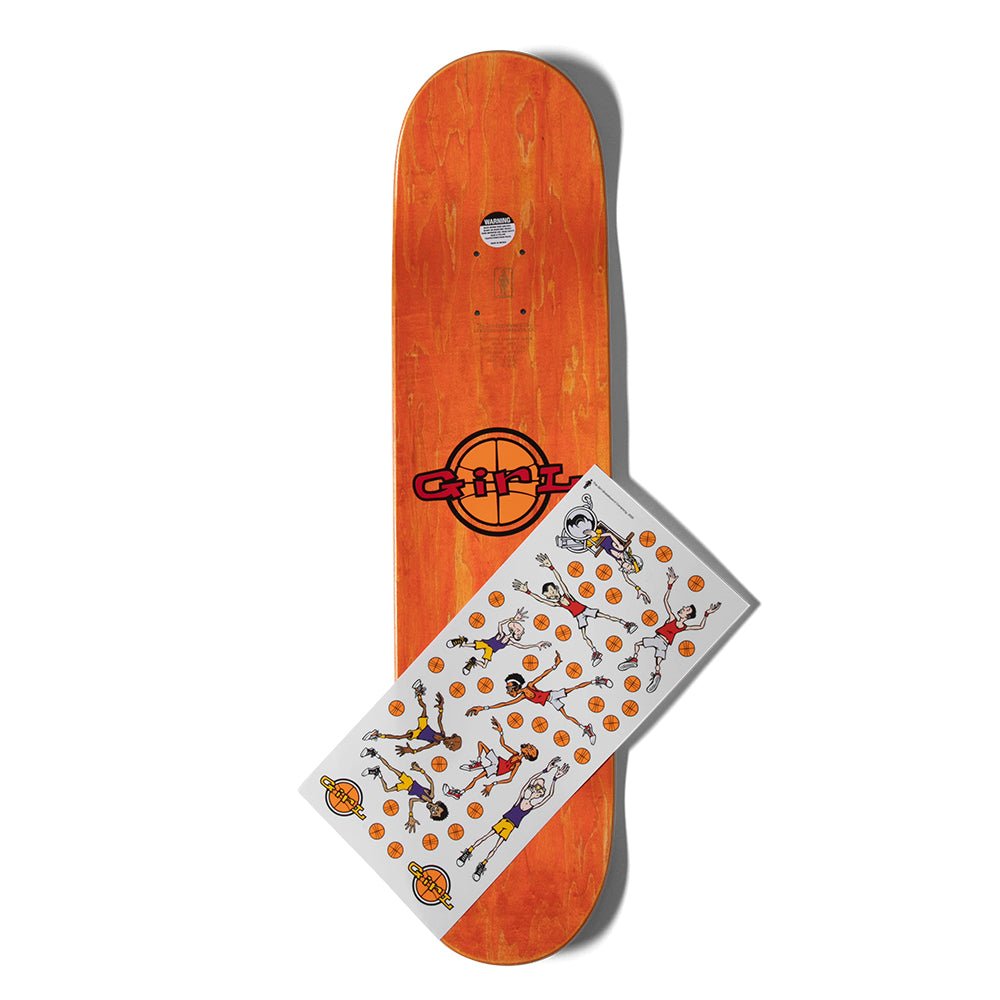 Girl Howard Full Court Reissue 7.75" Skateboard Deck - Skateboard - Decks