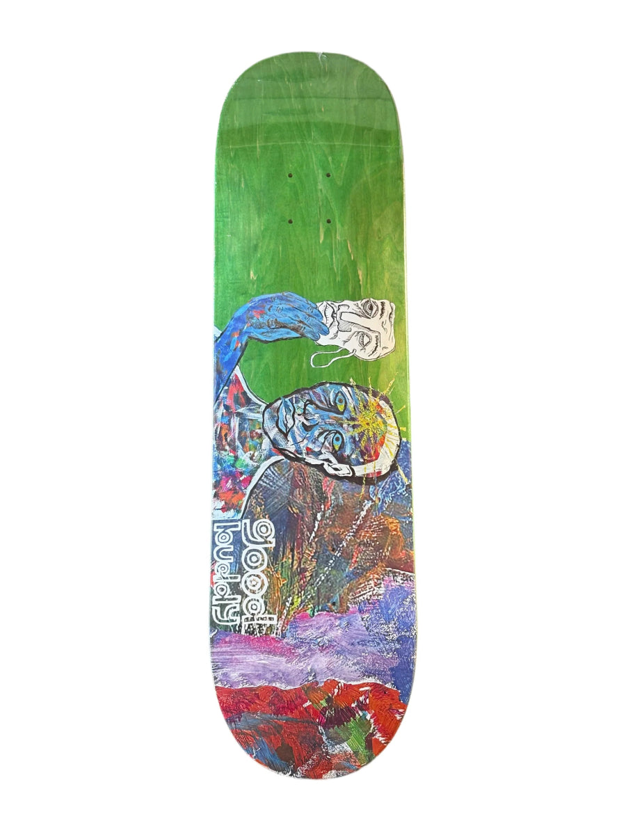 Goodbuddy Shaped Into The Light 9” x 33” - 15WB - Skateboard - Decks