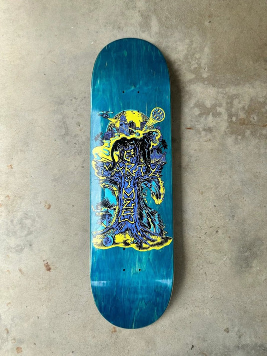 Grimes Born & Raised 9.0" (Blue) - Skateboard - Decks