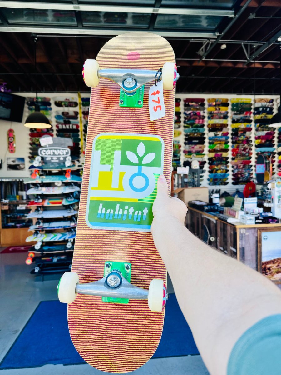 HABITAT MOD POD COMPLETE - 7.87 RED - Blem Final SALE - Skateboard - Completes