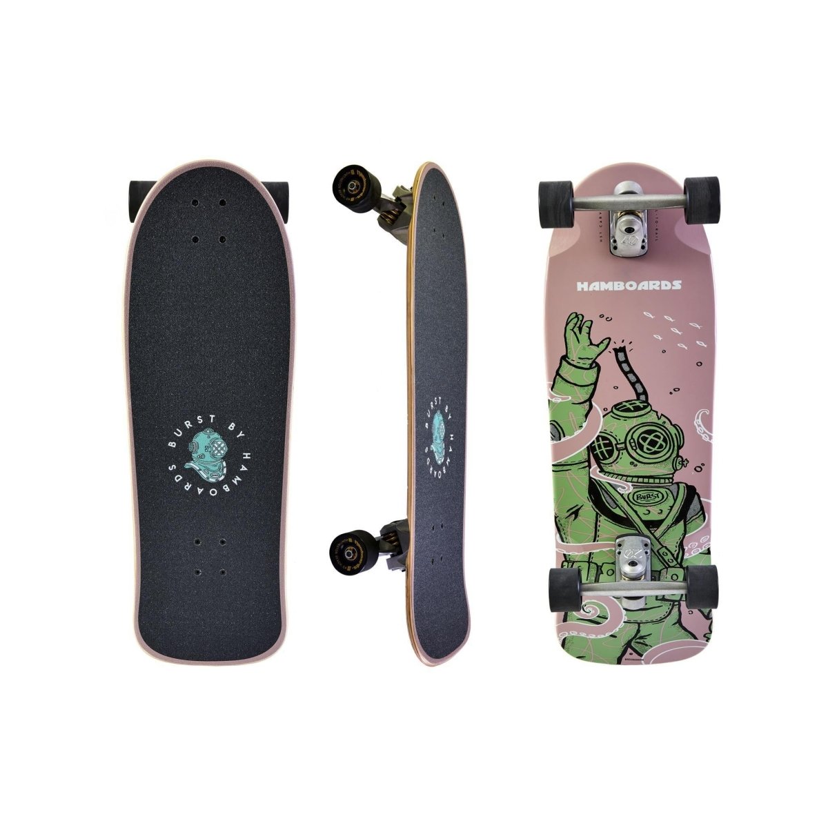 Hamboards Burst - Surfskate - Completes