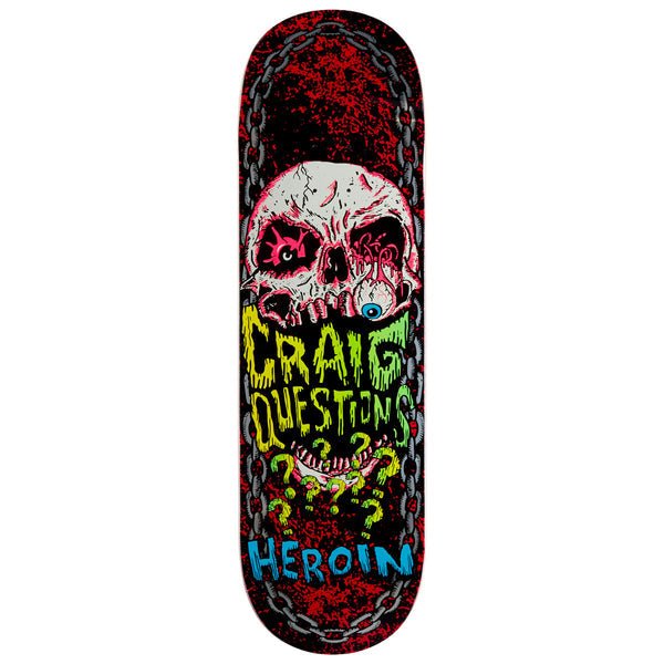 HEROIN CQ Knock Off 9.25" Skateboard Deck - Skateboard - Decks