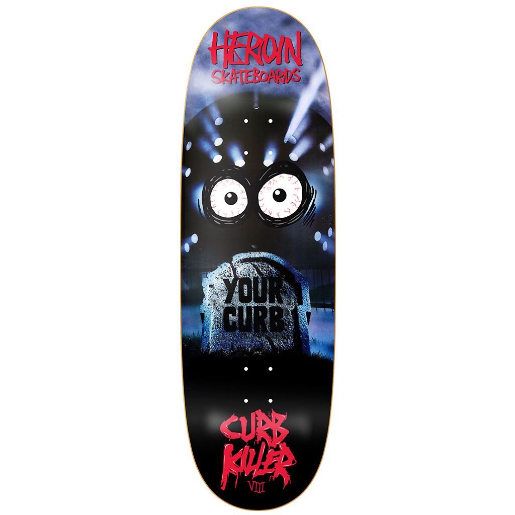 Heroin Curb Killer 8 Deck 10" - Skateboard - Decks