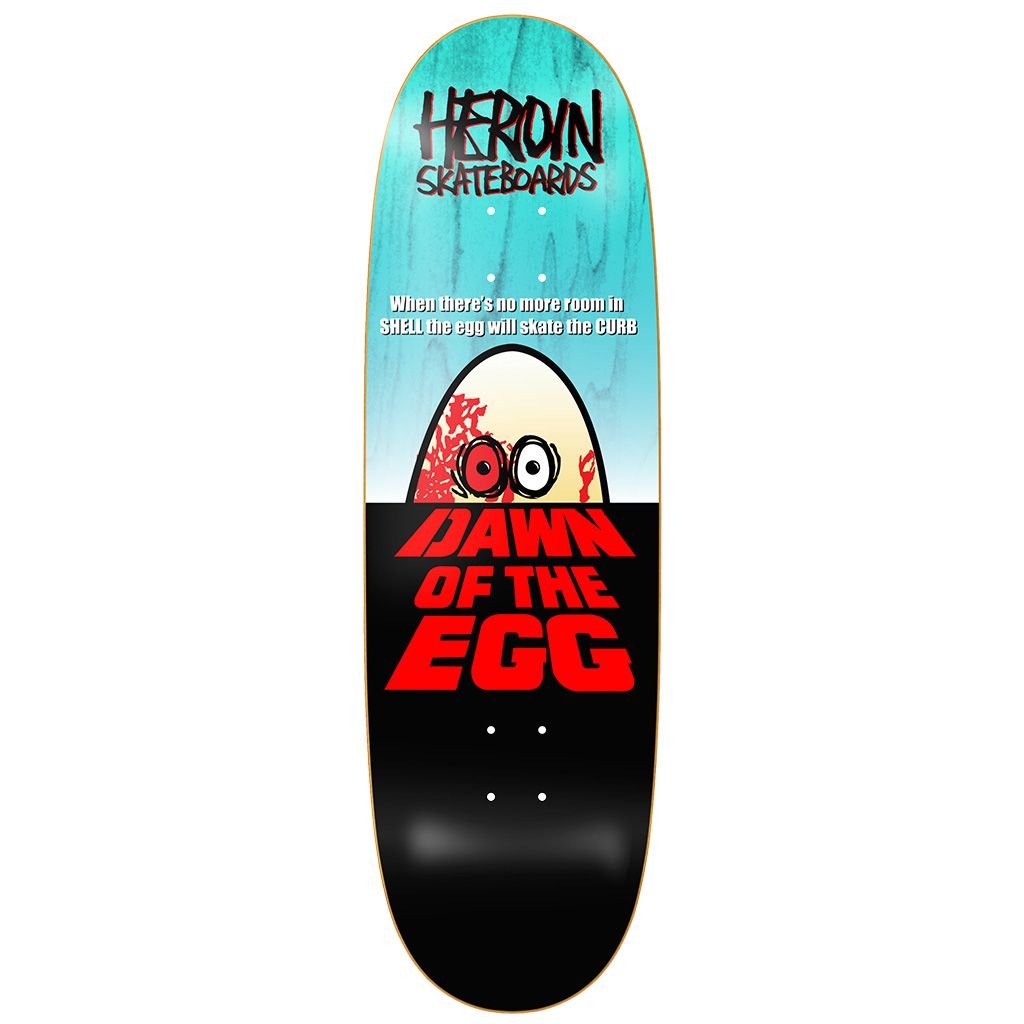 Heroin Dawn Of The Egg Deck 9.4" - Skateboard - Decks