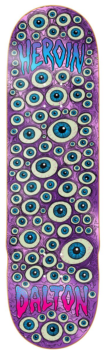 Heroin Dern Eyes Deck 8.625" - Skateboard - Decks