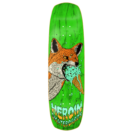 Heroin Hayate Fox Shovel 8.88" Skateboard Deck - Skateboard - Decks