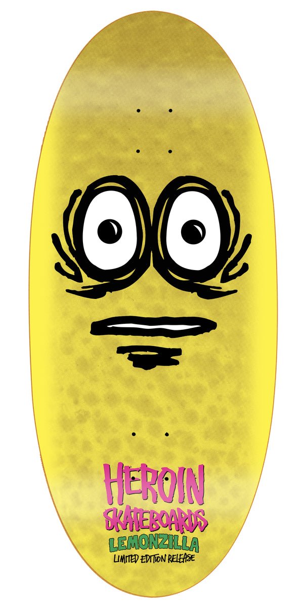 Heroin Lemonzilla 13.5" Skateboard Deck - Skateboard - Decks