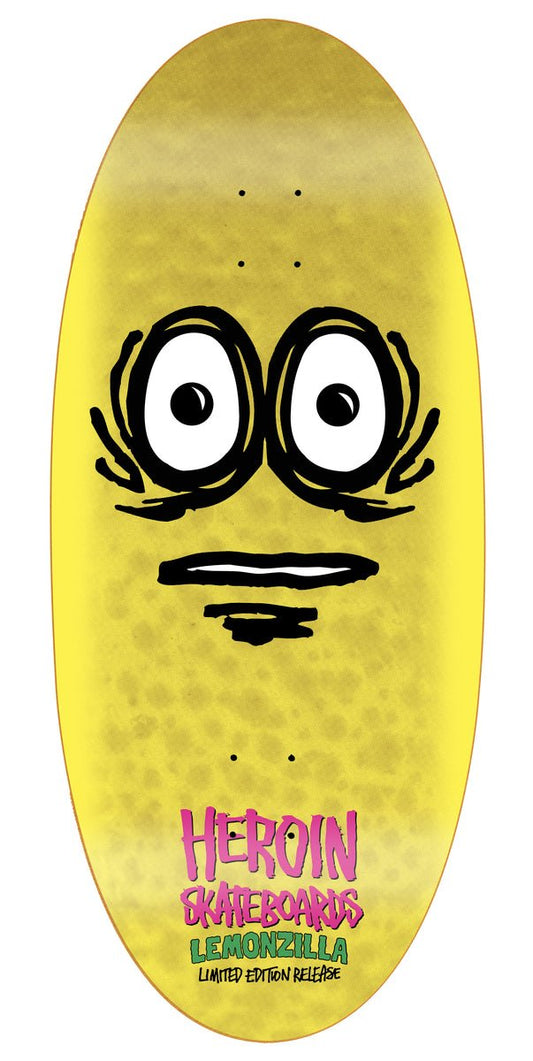 Heroin Lemonzilla 13.5" Skateboard Deck - Skateboard - Decks