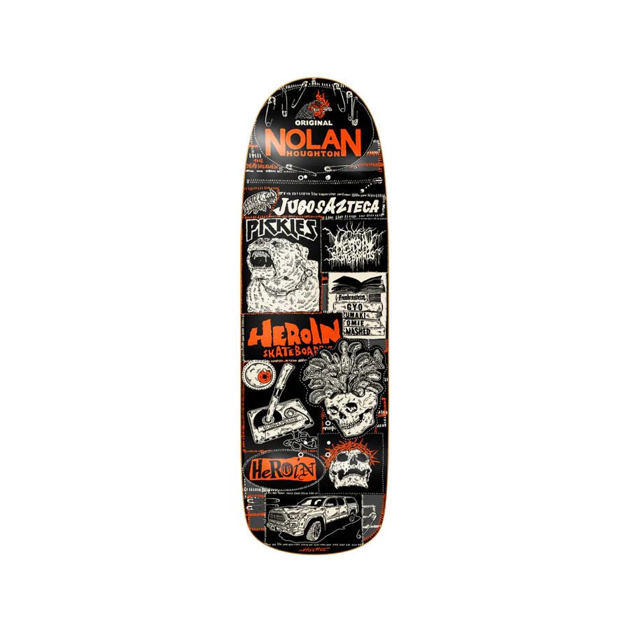 Heroin Nolan's Orginal Deck 9.6" - Skateboard - Decks