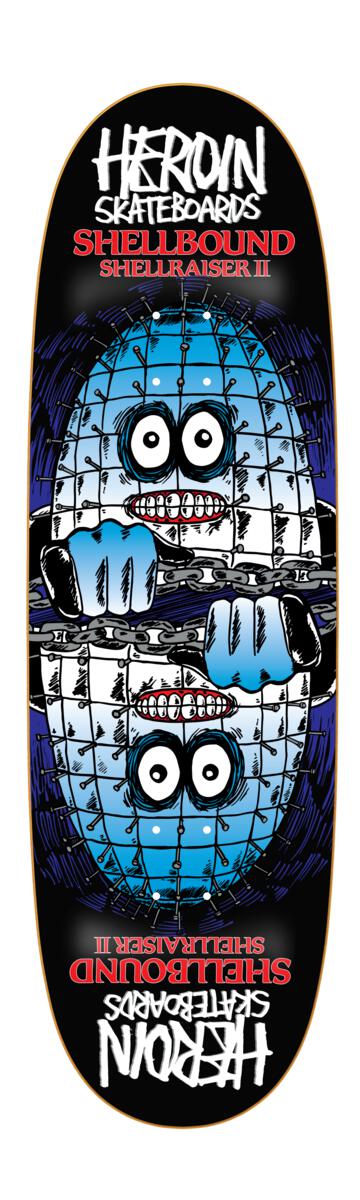 HEROIN Shellbound Deck 9.5" - Skateboard - Decks