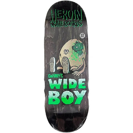 Heroin Swamp's Wide Boy Deck 10.75" (Various Stains) - Skateboard - Decks
