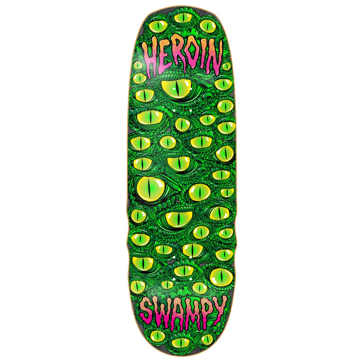 Heroin Swampy Eyes 10.0" Skateboard Deck - Skateboard - Decks