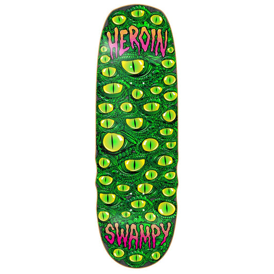 Heroin Swampy Eyes 10.0" Skateboard Deck - Skateboard - Decks