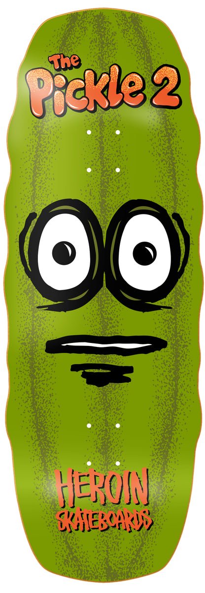 Heroin The Pickle 2 11.125" Deck - Skateboard - Decks