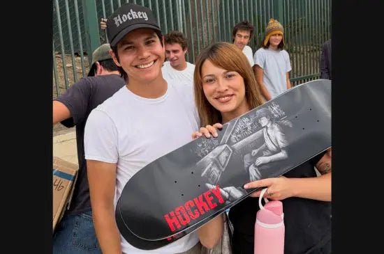 Hockey 8.5" Eyes without a Face Nick Michel Debut Shape 1 Skateboard Deck - Skateboard - Decks