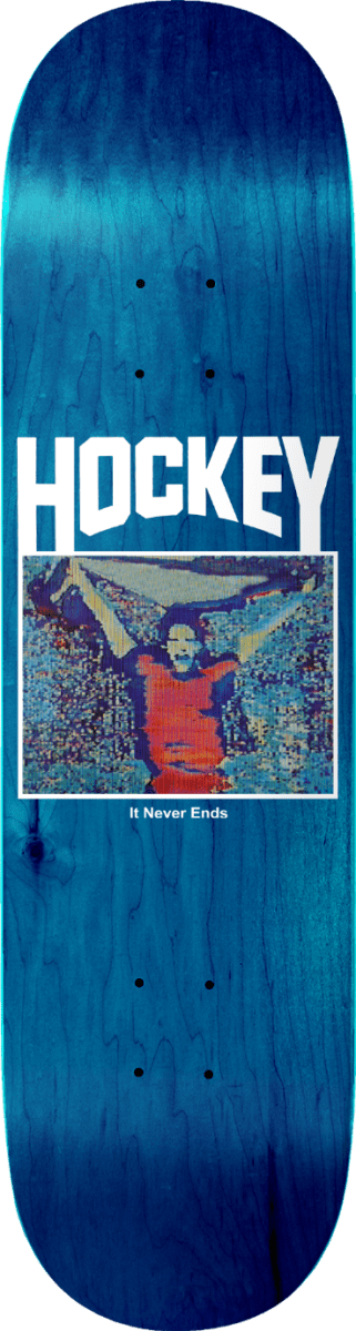 Hockey John Fitzgerald It Never Ends 8.75" Skateboard Deck - Skateboard - Decks