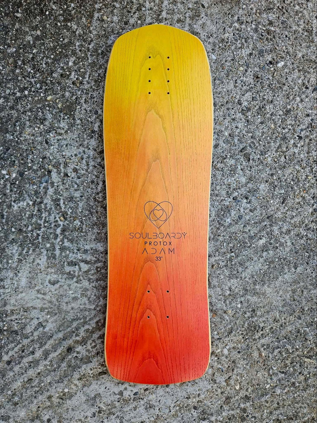 Soulboardiy ProtoX Adam 33 Firefly Surfskate Deck