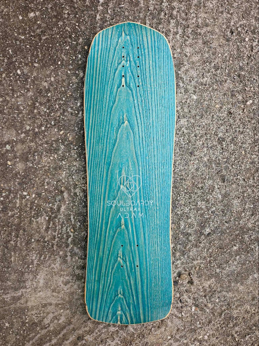 Soulboardiy UltraX Adam 34 Teal Surfskate Deck 189