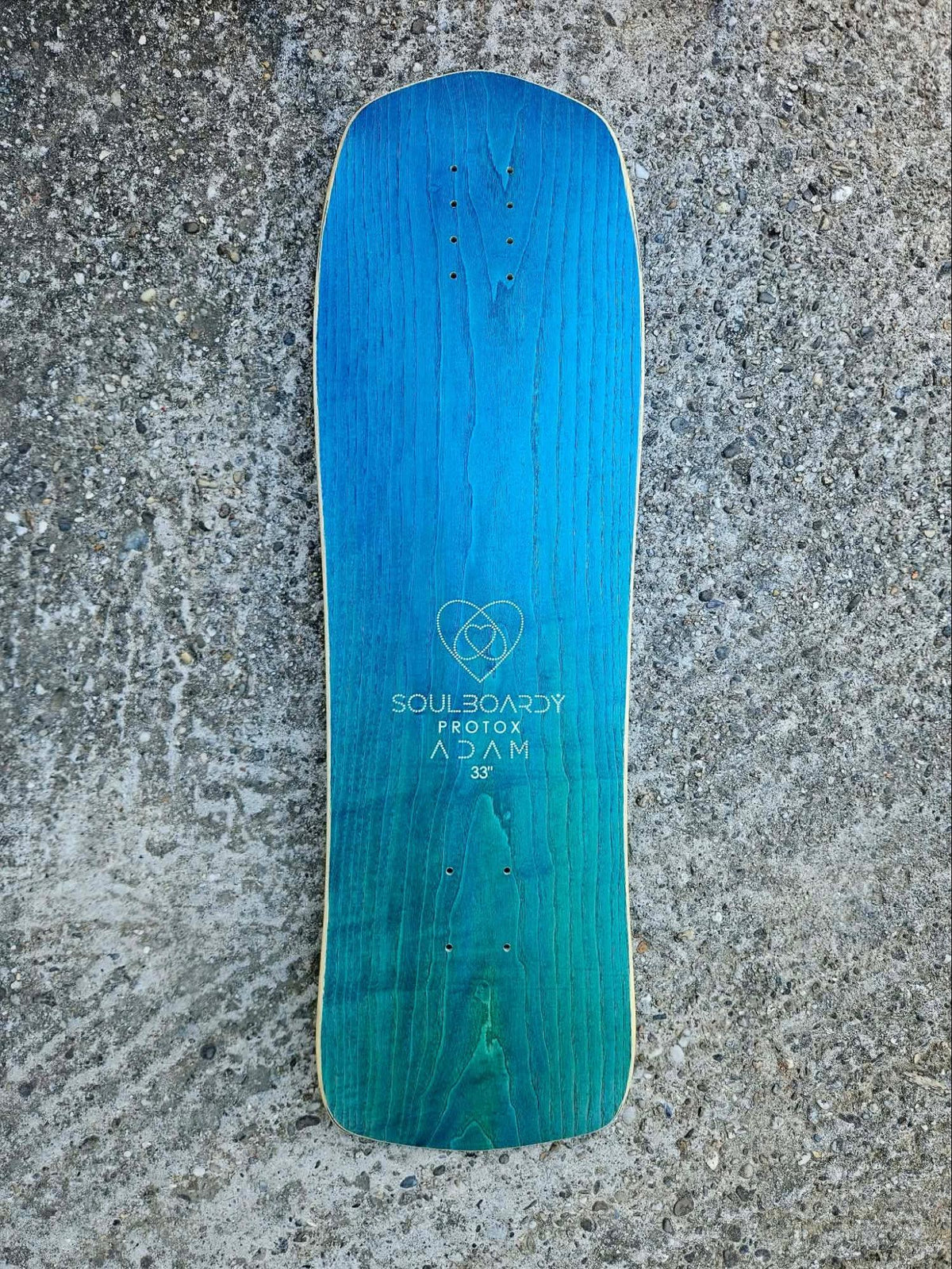Soulboardiy ProtoX Adam 33 Ocean Surfskate Deck