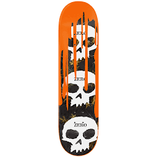 Zero Realtree 3 Skull 8.5 Skateboard Deck