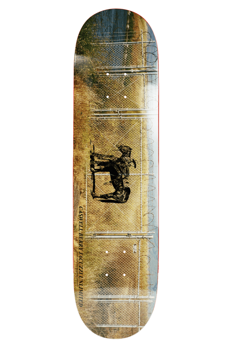 Jacuzzi Caswell Berry Free Range 8.0" EX7 Deck - Skateboard - Decks