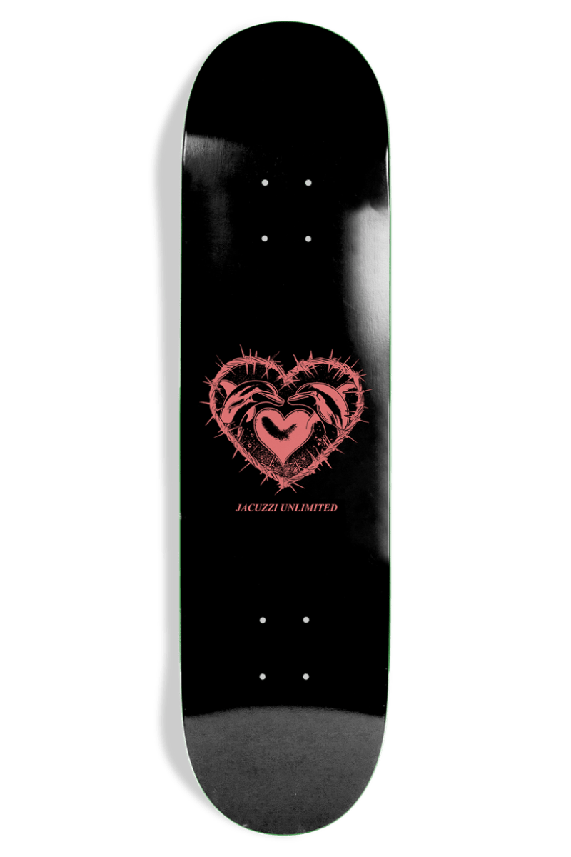 Jacuzzi Dolphin Logo 8.25" EX7 Deck - Skateboard - Decks