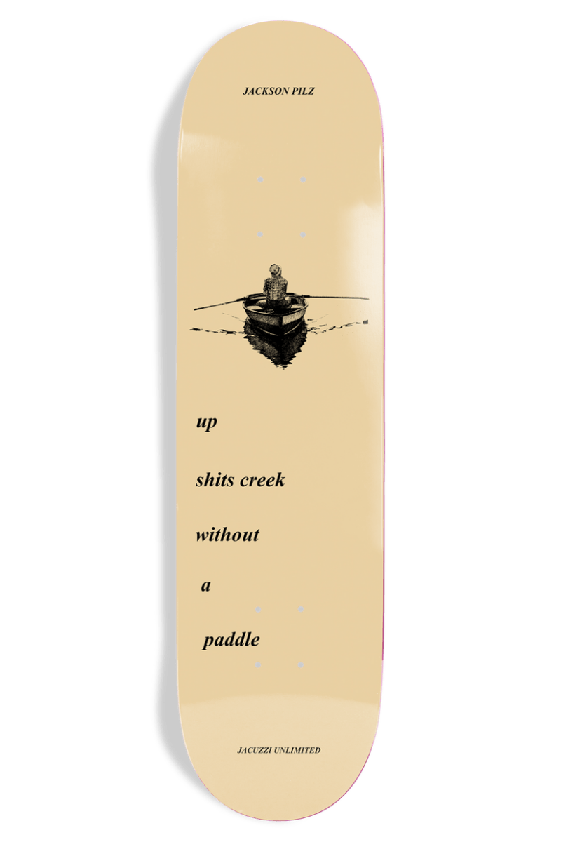 Jacuzzi Jackson Pilz Shits Creek 8.5" EX7 - Skateboard - Decks