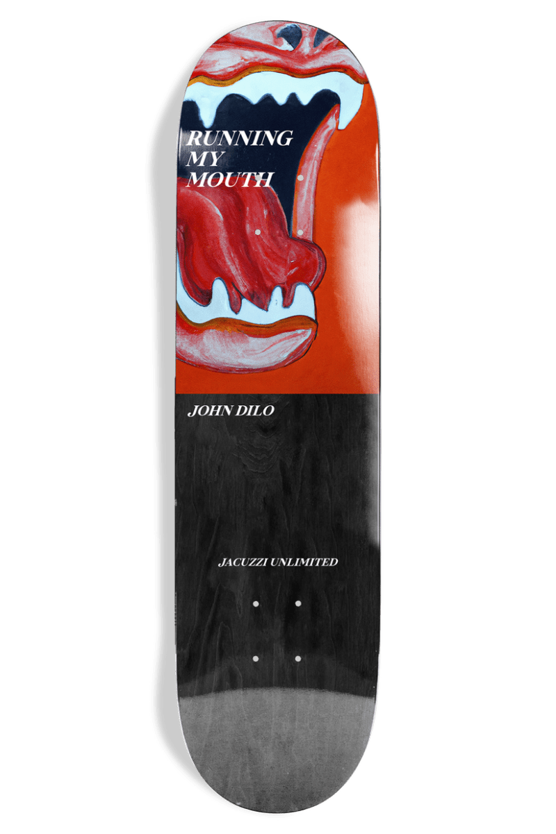 Jacuzzi John Dilo Mouth Marathon - 8.0 EX7 Deck - Skateboard - Decks