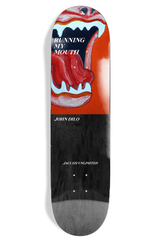 Jacuzzi John Dilo Mouth Marathon - 8.0 EX7 Deck - Skateboard - Decks