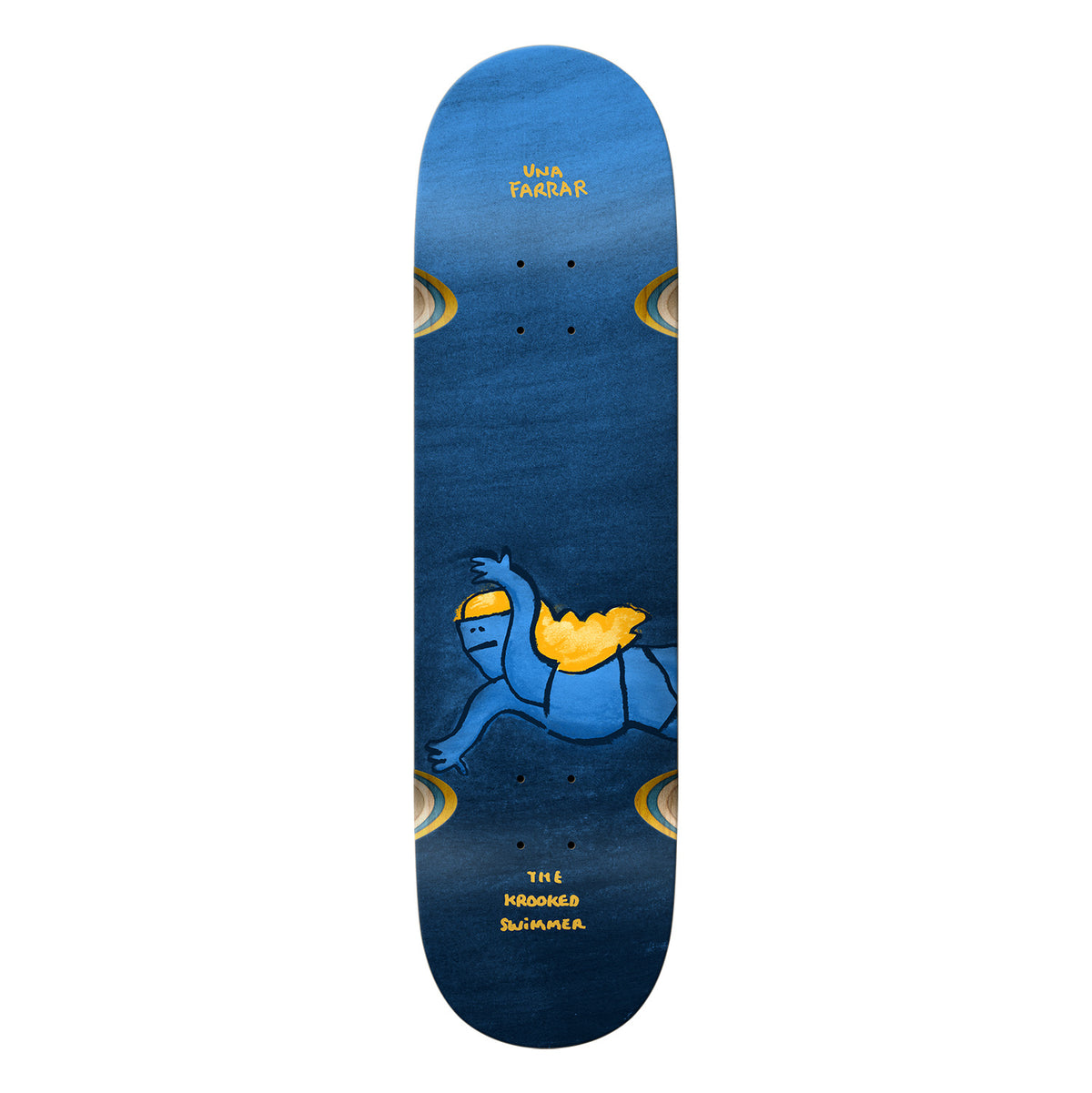 Krooked Una Farrar Swimmer 8.28" Skateboard Deck