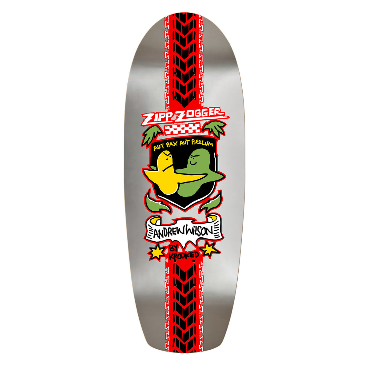 Krooked 10.75" Andrew Wilson Zogger Skateboard Deck